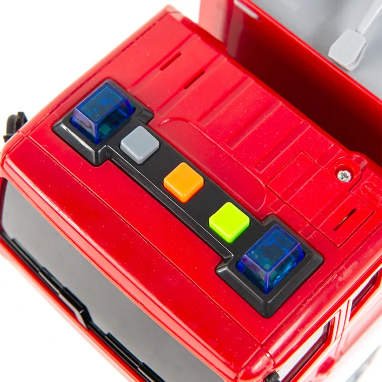 Smiki, Straż pożarna, pojazd, światło i dźwięk, 1:12