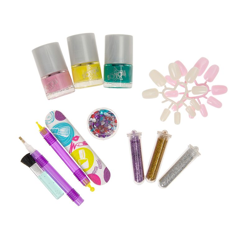 Smiki, Stylo, zestaw do ozdabiania paznokci z lampą