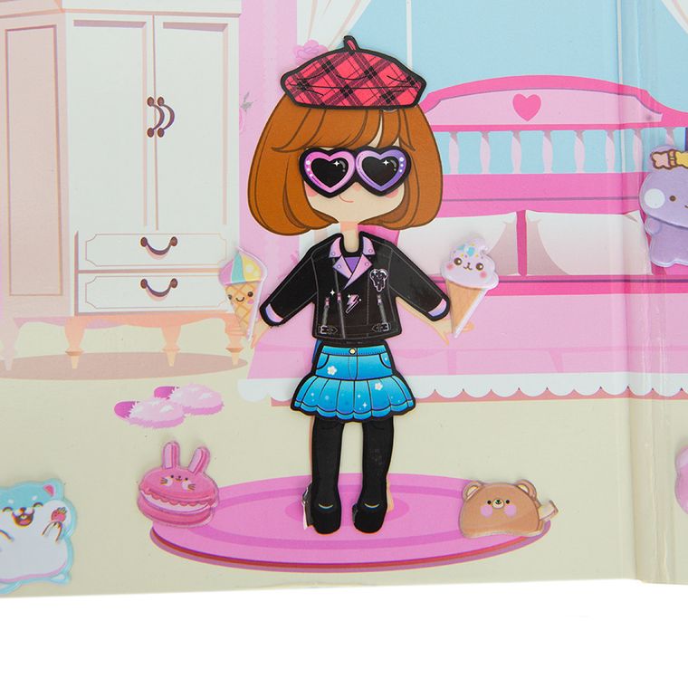 Smiki, tablet do rysowania LCD, magnetyczny, zestaw z akcesoriami