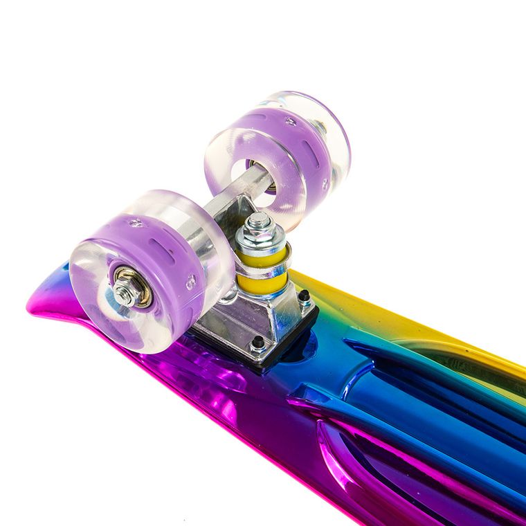 Smiki, Tęcza, deskorolka typu fish ze świecącymi kołami LED