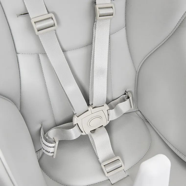 Smiki, Very Bunny, krzesełko do karmienia, szare