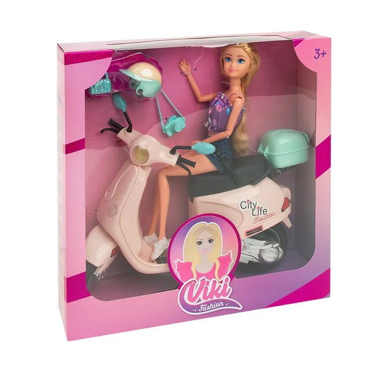 Smiki, Viki, lalka ze skuterem i akcesoriami