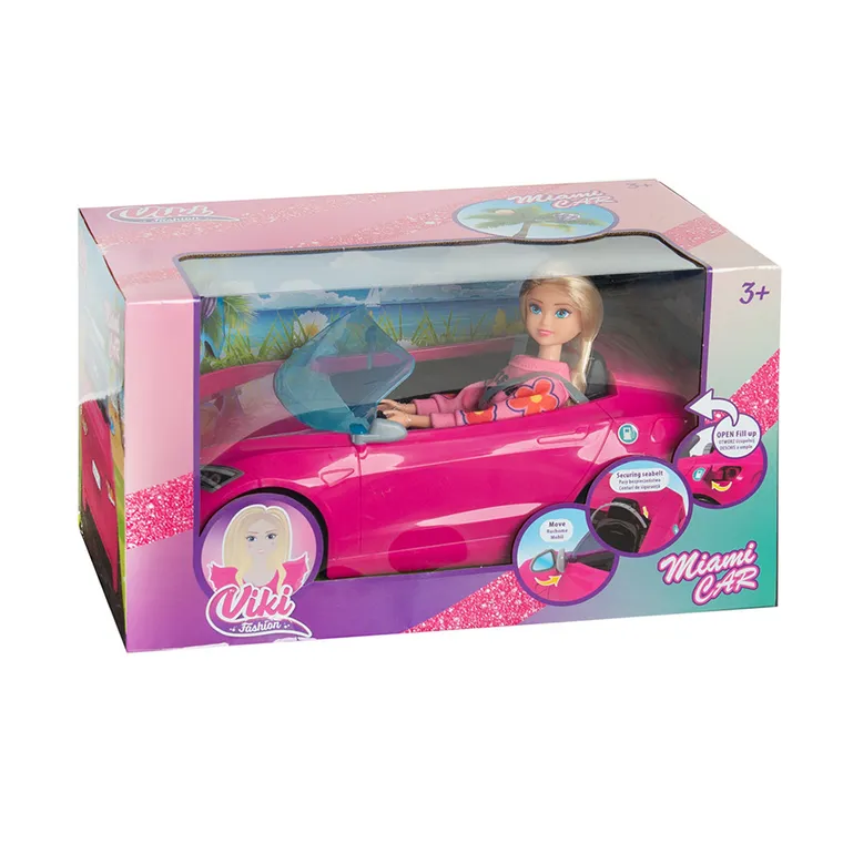 Smiki, Viki, Miami Car, lalka z pojazdem, 30 cm