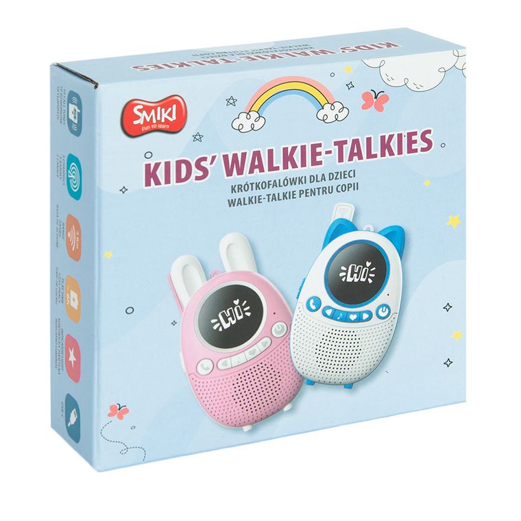 Smiki, Walkie-talkie, krótkofalówki dla dzieci, uszka