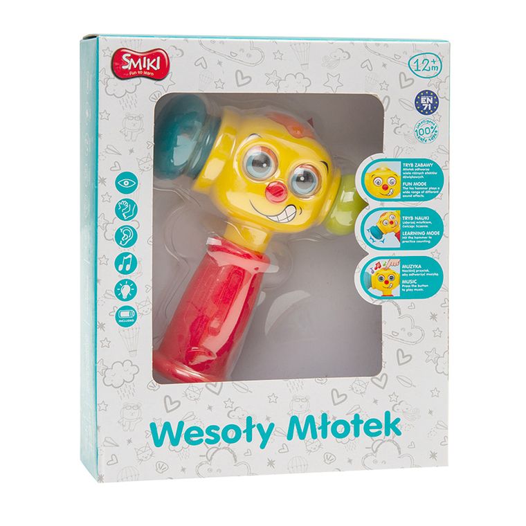 Smiki, Wesoły młotek, zabawka interaktywna