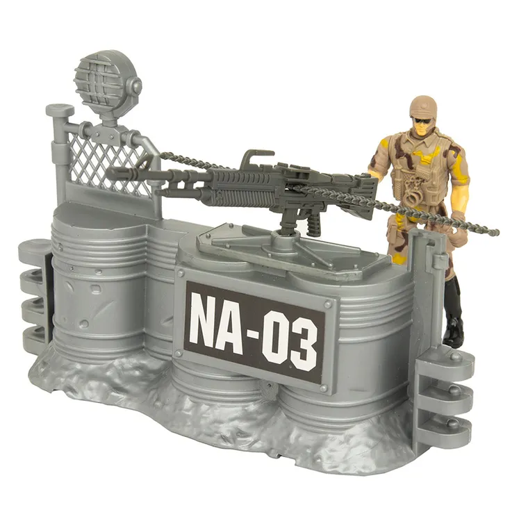 Smiki, Wojsko, zestaw z pojazdami i figurkami, światło i dźwięk