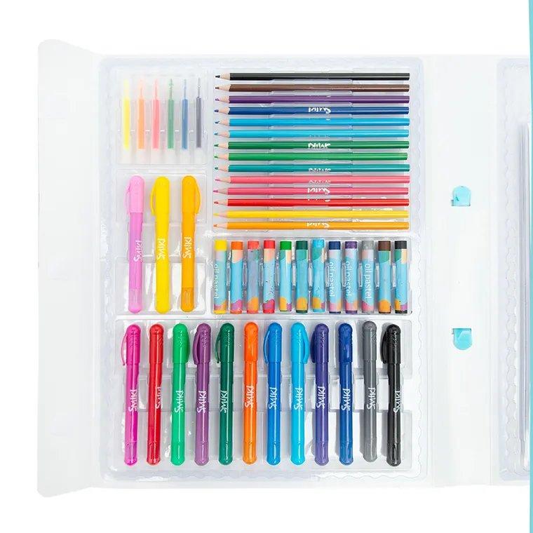 Smiki, zestaw artystyczny, 79 elementów