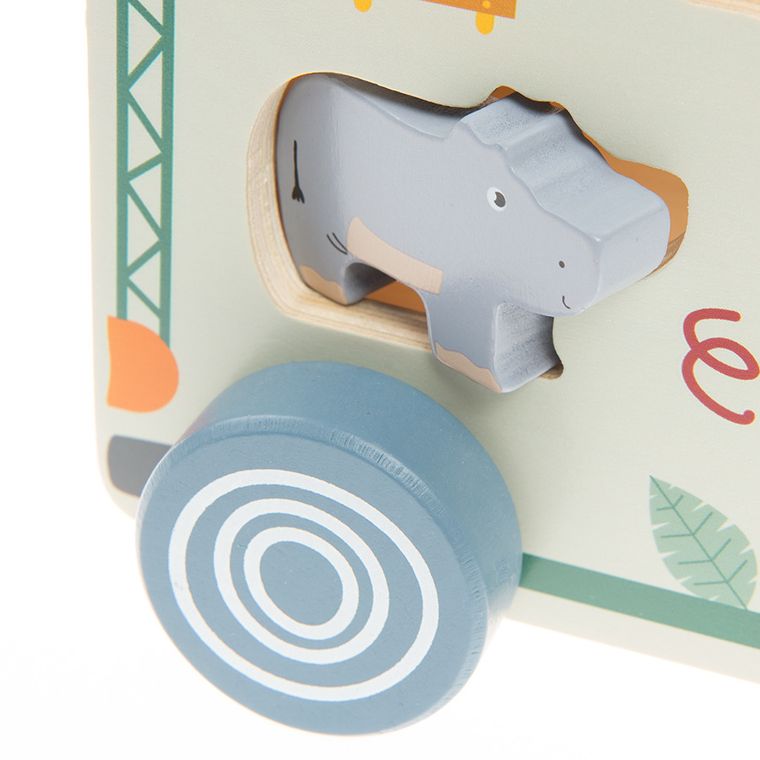 Smiki, Zookabee, Ciężarówka, ksylofon i sorter, zabawka drewniana