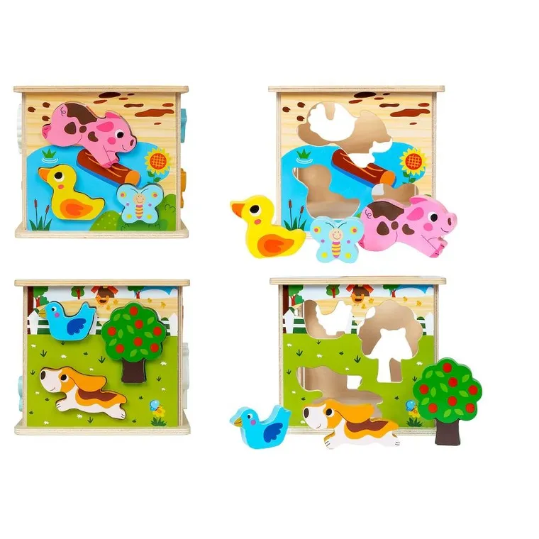 Smily Play, Farma, drewniany sorter