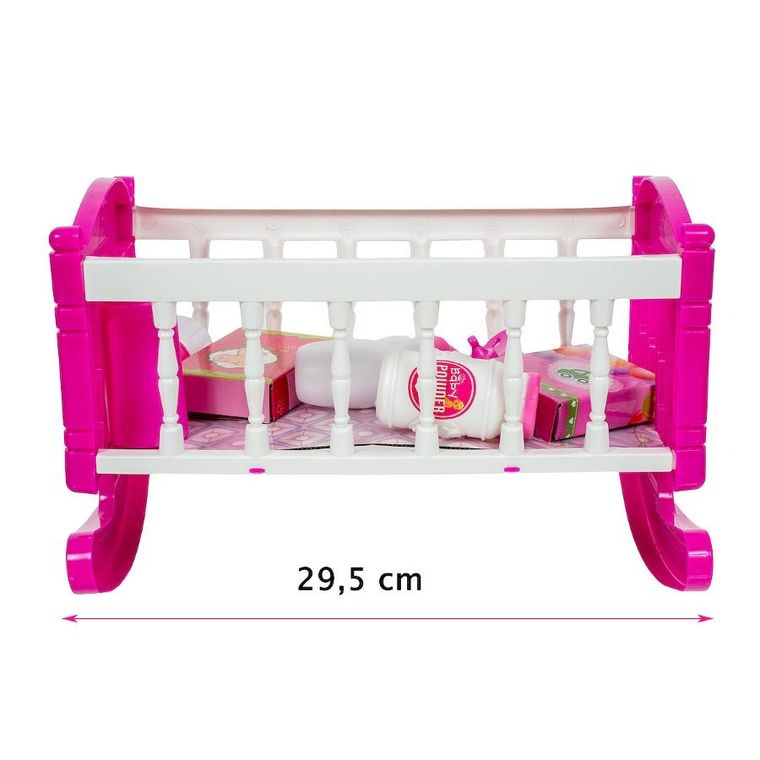 Smily Play, Julka, lalka bobas z łóżeczkiem i akcesoriami