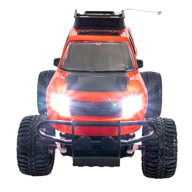 Smily Play, Junior, Jeep, pojazd zdalnie sterowany, pomarańczowy