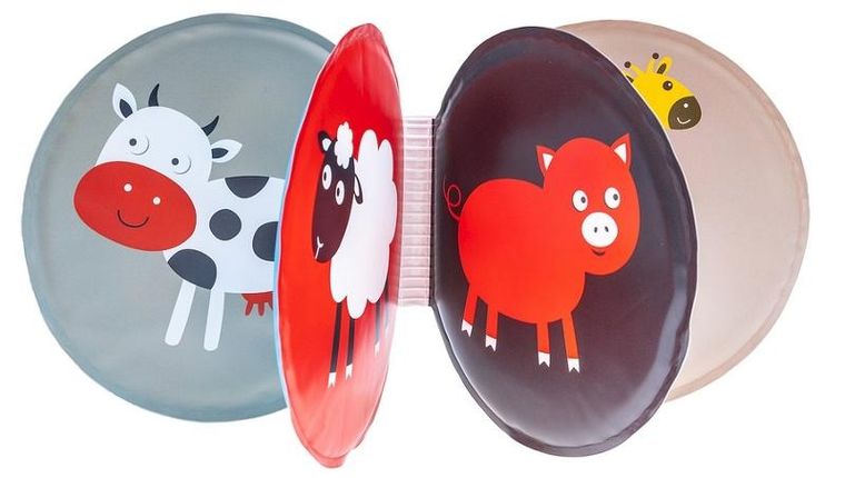 Smily Play, książeczka do kąpieli, zwierzęta