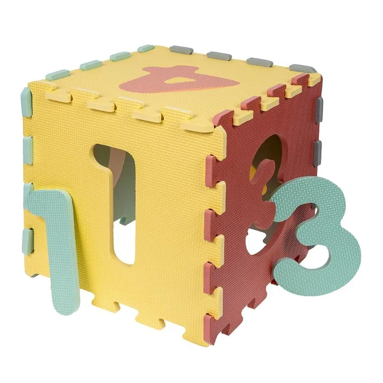 Smily Play, mata piankowa, pastelowa, cyfry