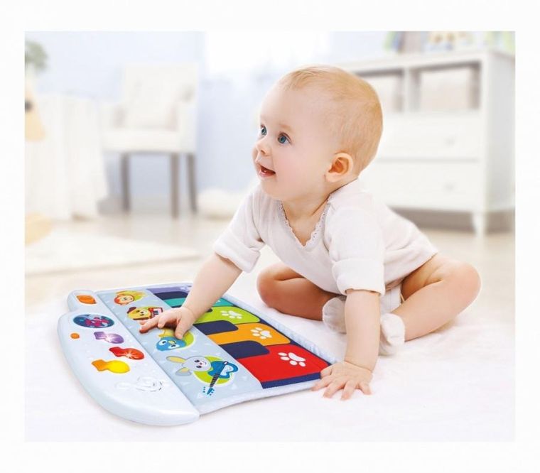 Smily Play, miękknie pianinko na ramę łóżeczka