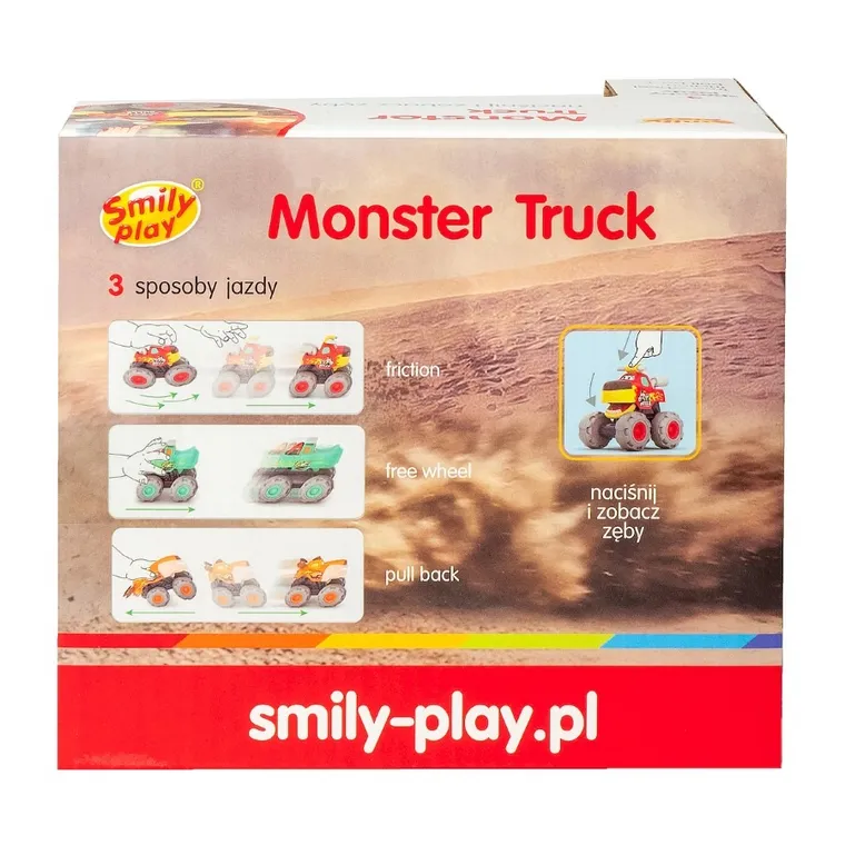 Smily Play, Monster Truck Krokodyl, pojazd