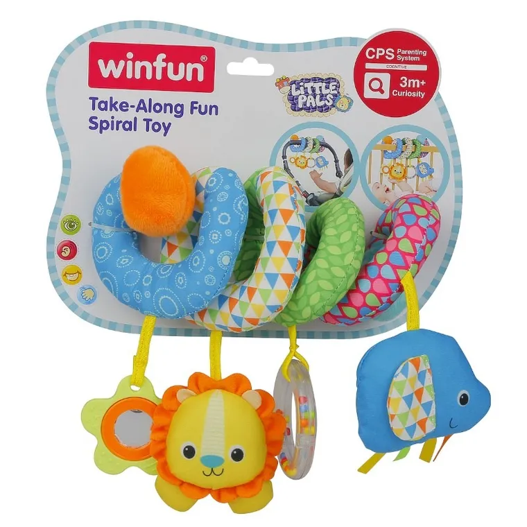 Smily Play, sensoryczna zawieszka, spirala