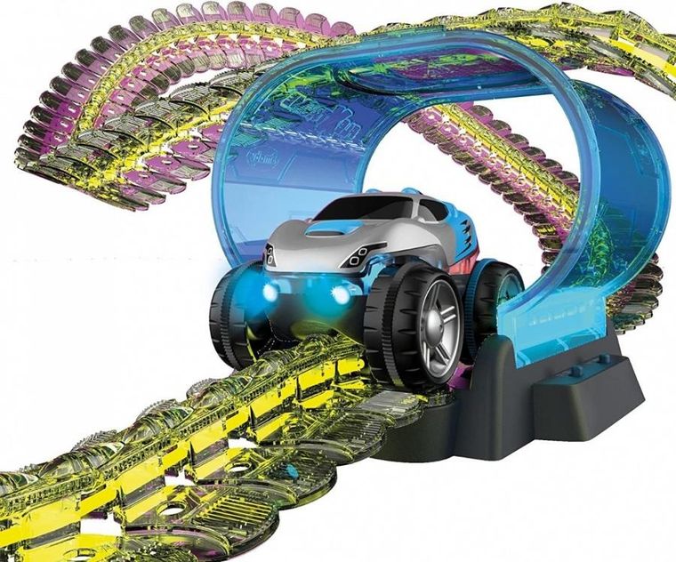 Smoby, Flextreme Neon, tor samochodowy
