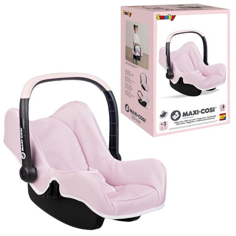 Smoby, Maxi Cosi, nosidełko dla lalek, różowe