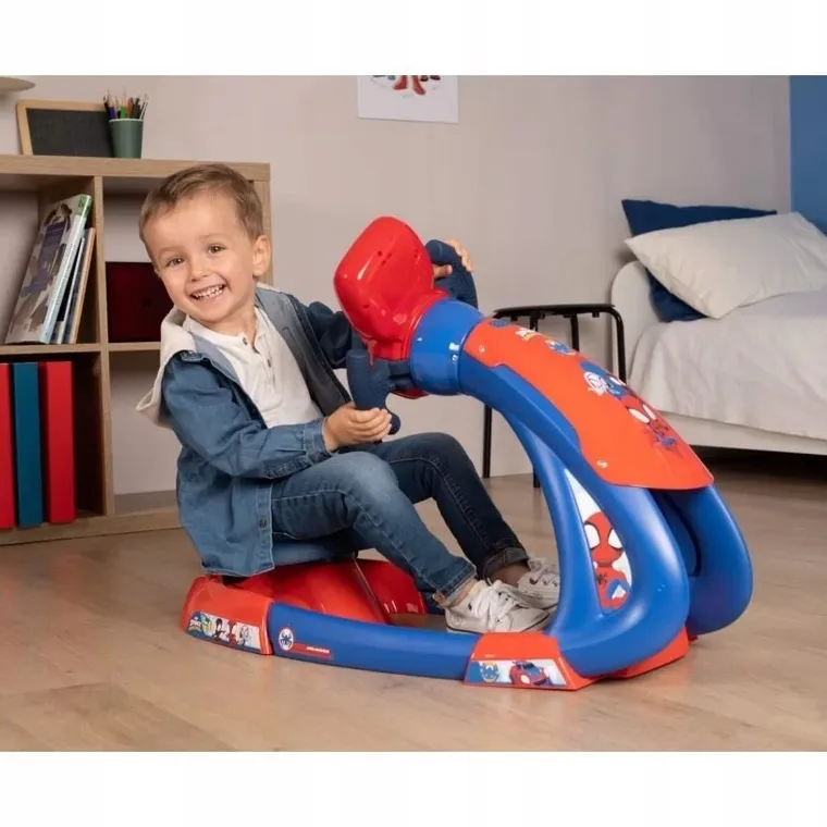 Smoby, Spidey i super-kumple, symulator jazdy