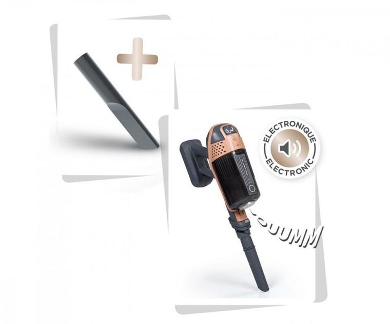 Smoby, X Force Rowenta, interaktywny odkurzacz pionowy