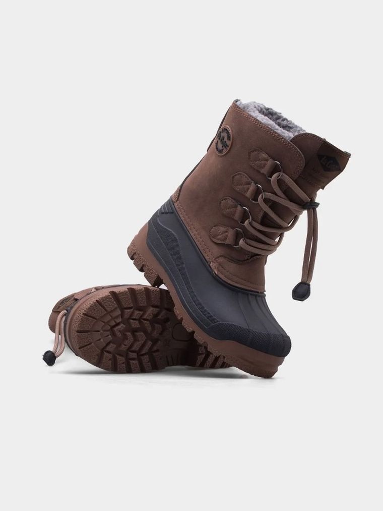 Śniegowce chłopięce, brązowe, Lee Cooper