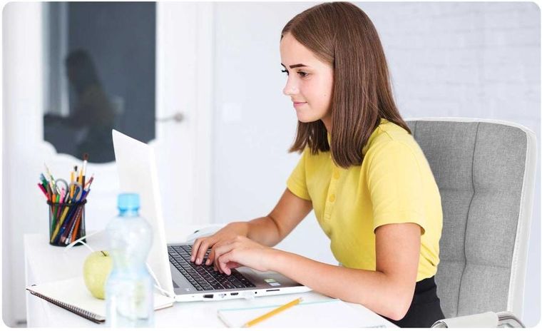 Sofotel, Benton, fotel biurowy,, szaro-biały