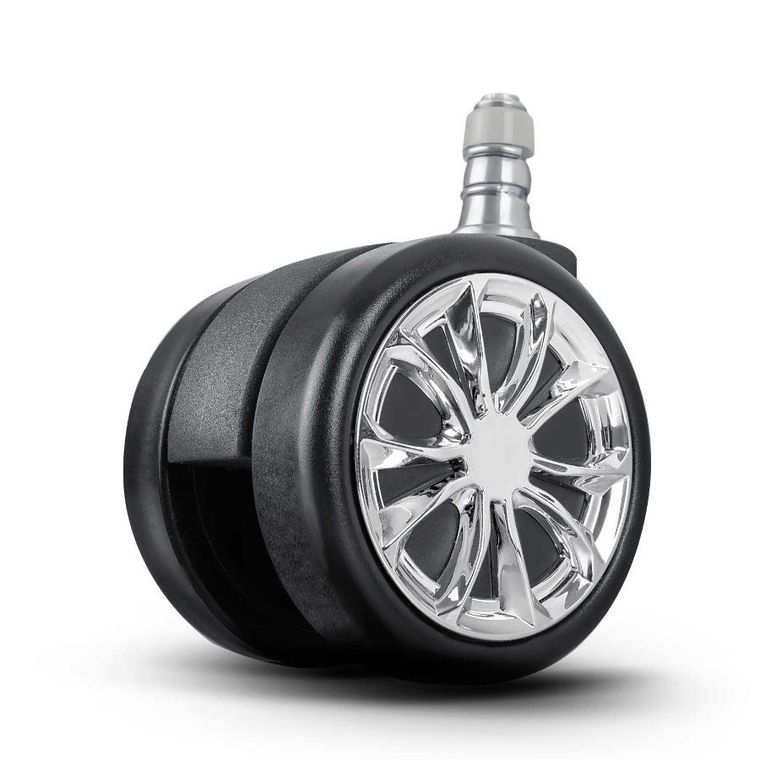 Sofotel, kółka gumowane do foteli, czarne, 5 szt.