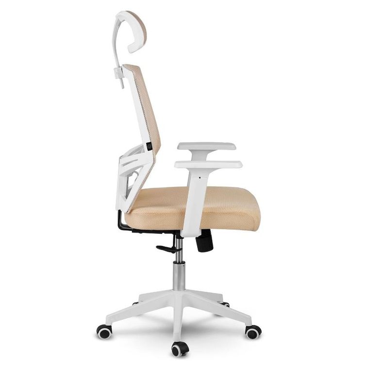 Sofotel, Rotar, fotel biurowy, beżowy