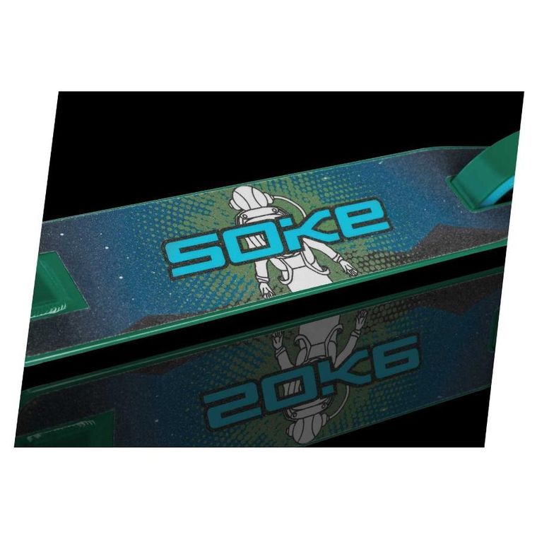 Soke, Go! hulajnoga wyczynowa, zielono-niebieska