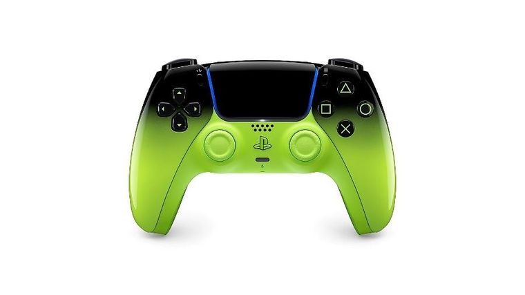 Sony, DualSense PS5, kontroler, Remix Green New Edition