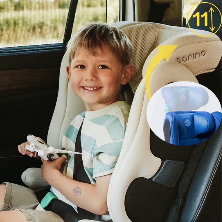 Sorino, Ceres, fotelik samochodowy, blue, 100-150 cm