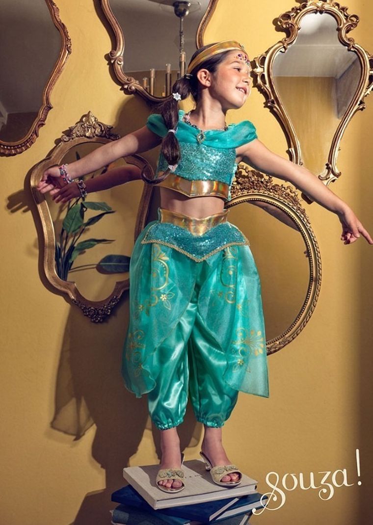 Souza! arabska księżniczka Amira, sukienka księżniczka, kostium 8-10 lat