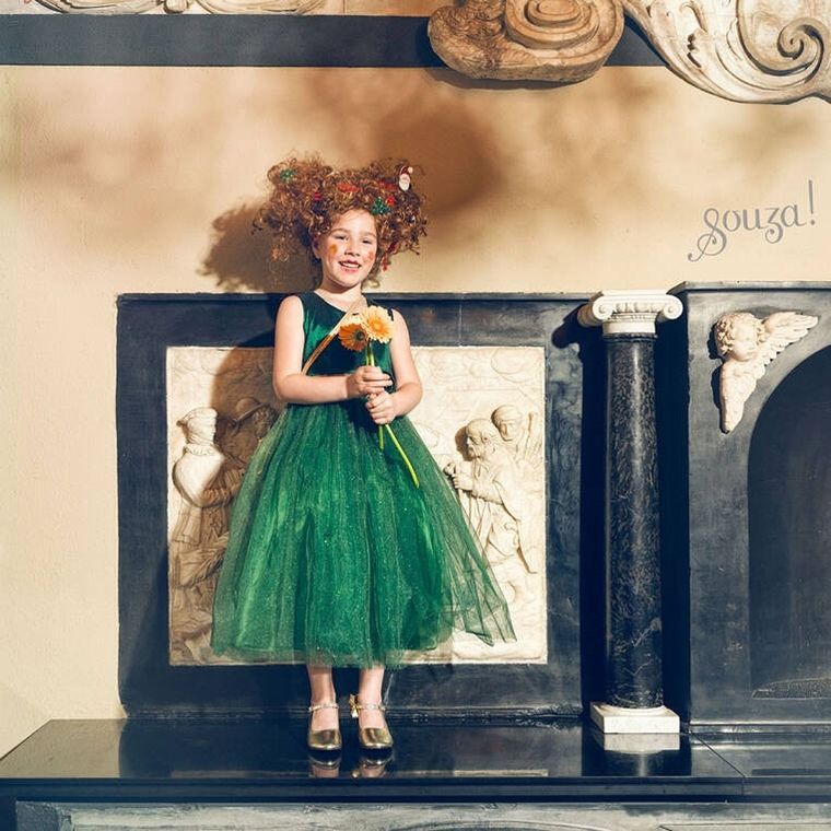 Souza! Luisa, sukienka wizytowa tiulowa, 3-4 lata