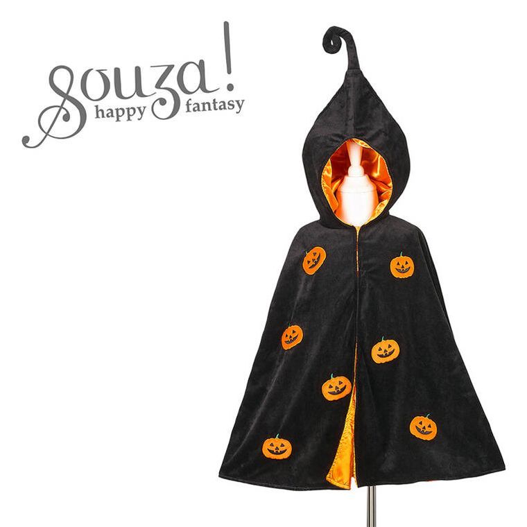 Souza! peleryna na Halloween, kostium dynia, kostium, 4-8 lat