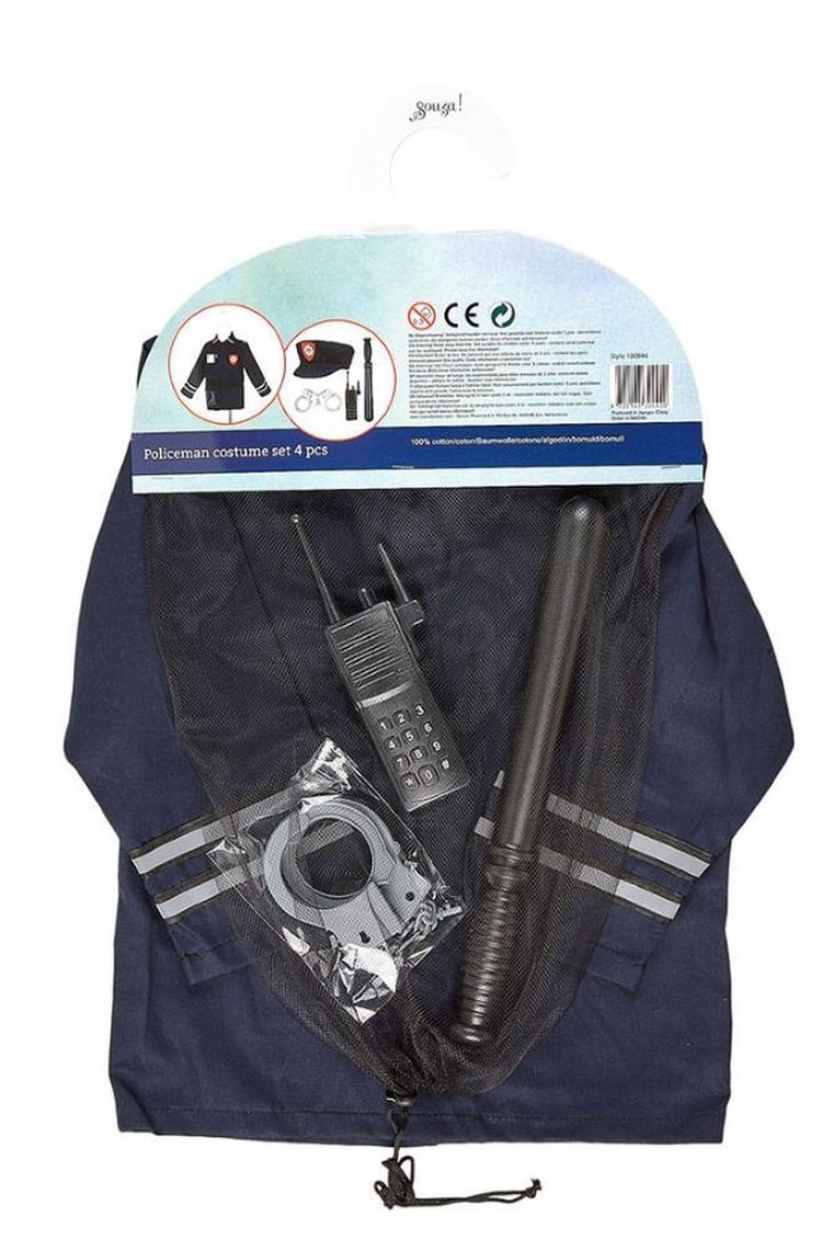 Souza! Policjant, kostium z czapką i akcesoriami, 4-7 lat