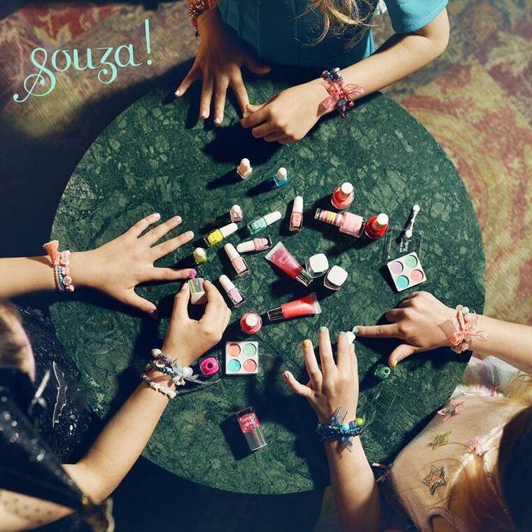 Souza! walizka z kosmetykami do makijażu dla dzieci, 36 elementów