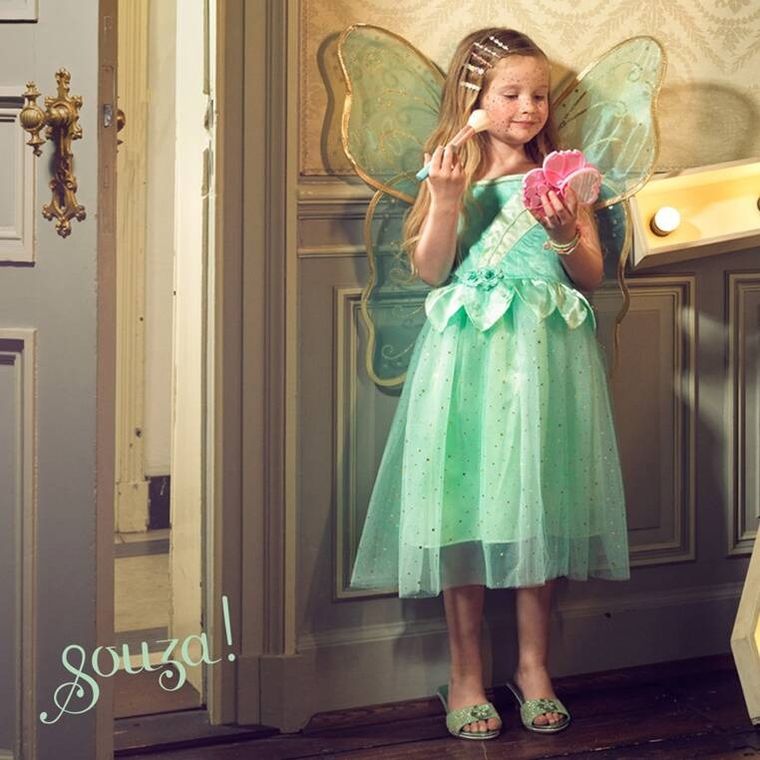 Souza! Wróżka Camille, sukienka i skrzydła motyla, kostium, 5-7 lat