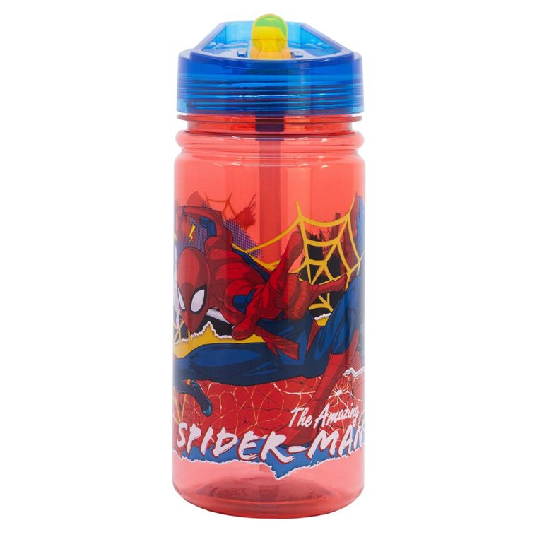 Spider-Man, butelka plastikowa na wodę, ecozen, 430 ml