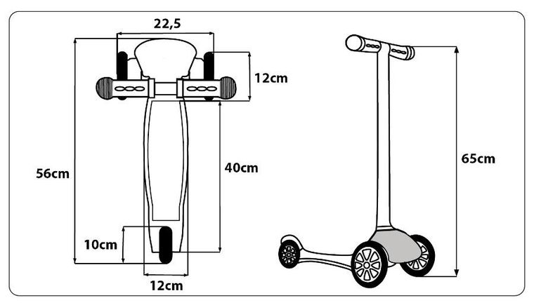 Spider-Man, hulajnoga 3-kołowa, balansowa