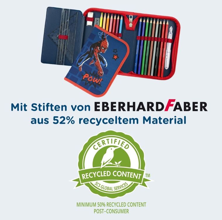 Spider-Man, piórnik z wyposażeniem