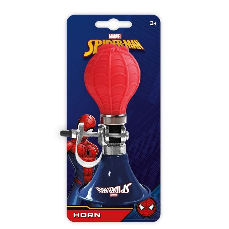 Spider-Man, trąbka rowerowa