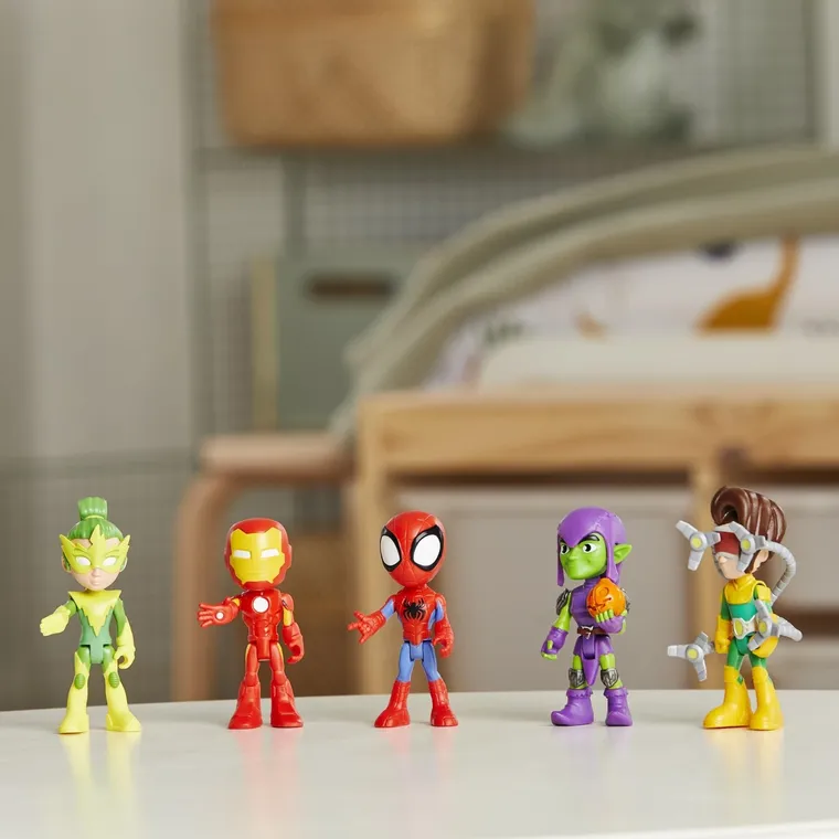 Spidey i Super-Kumple, Zestaw Przyjaciół i Przeciwników, zestaw figurek