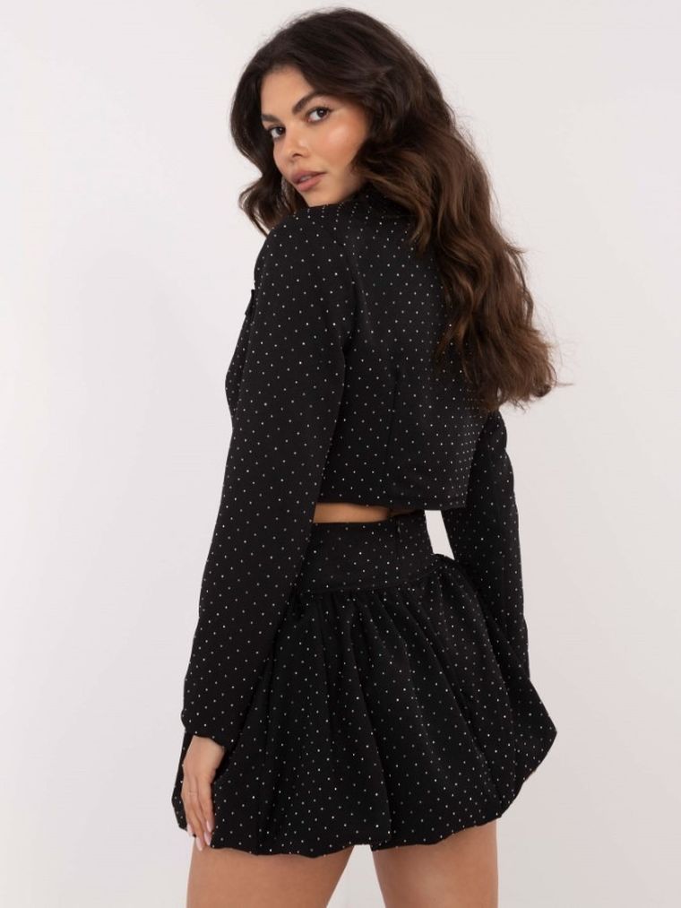 Spódnica damska, czarna, Italy Moda