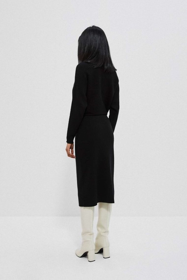 Spódnica damska, czarna, Moodo