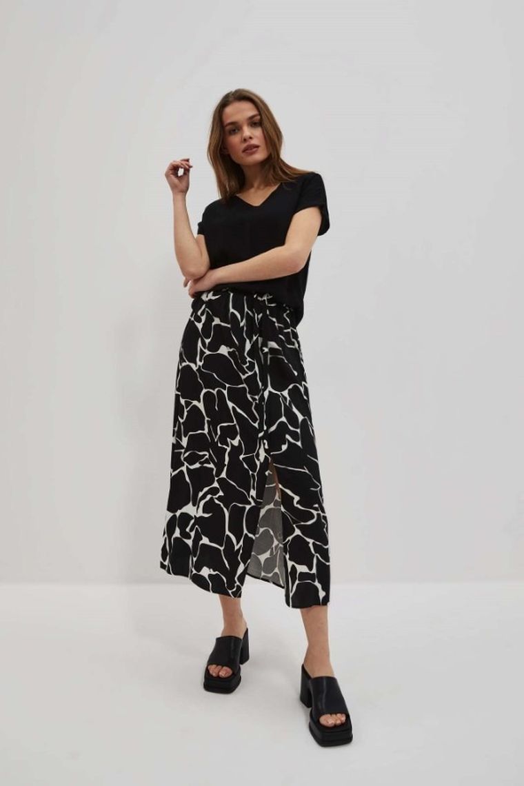 Spódnica damska, czarna, Moodo