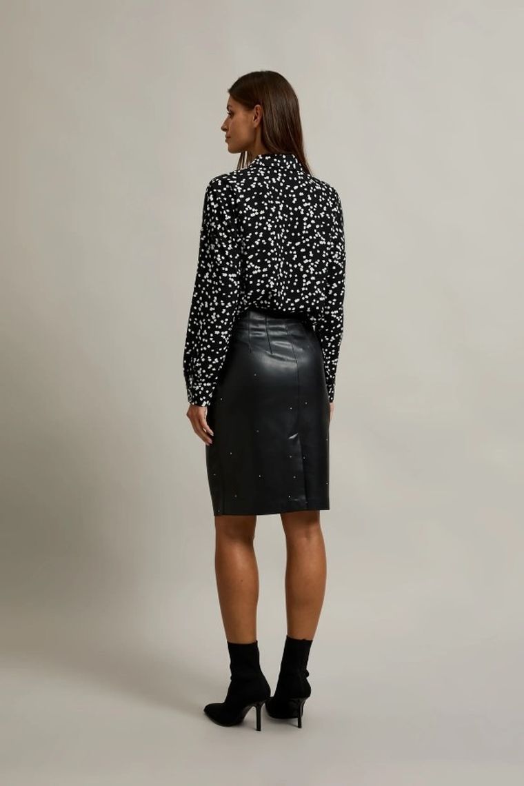 Spódnica damska, czarna, Moodo