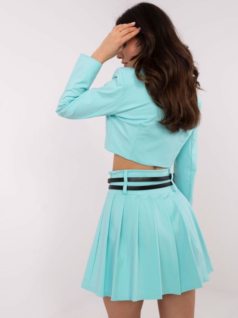 Spódnica damska, niebieska, Italy Moda