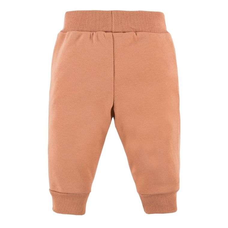 Spodnie dresowe chłopięce, brązowe, Jump, Eevi