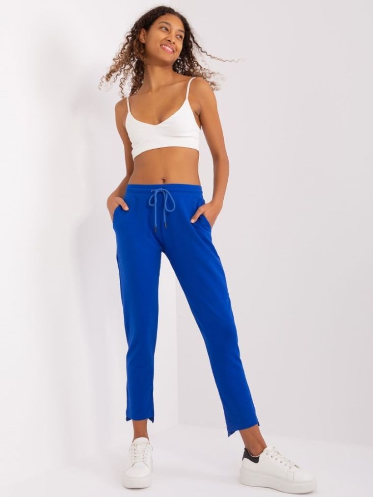 Spodnie dresowe damskie, niebieskie, Relevance
