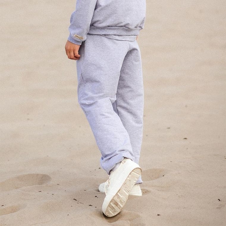 Spodnie dresowe dziecięce, szare, Eevi